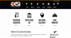 Desktop Screenshot of esi.edu.eg